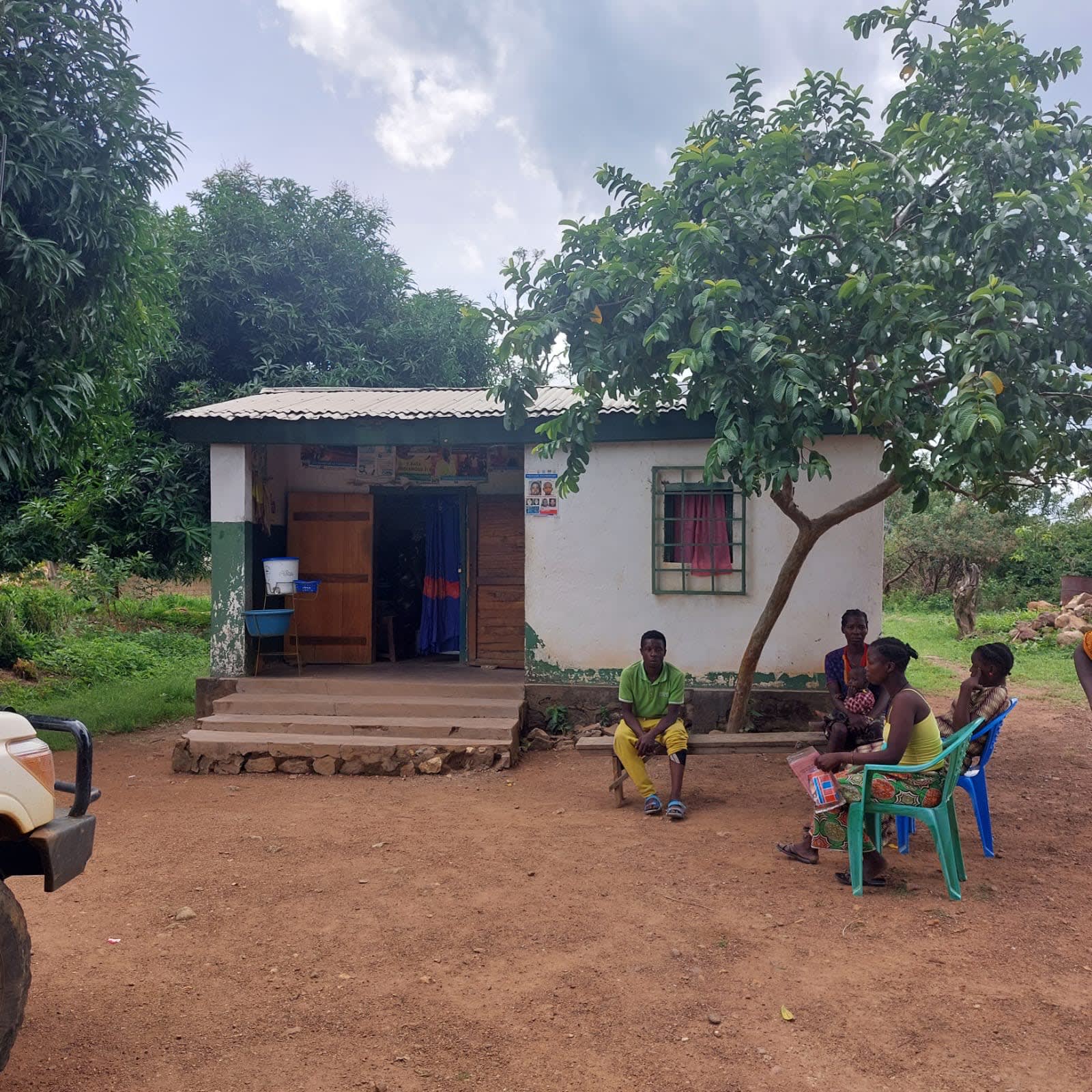 Poste de santé de Nzakou, dans l'Ouham Pendé en République centrafricaine